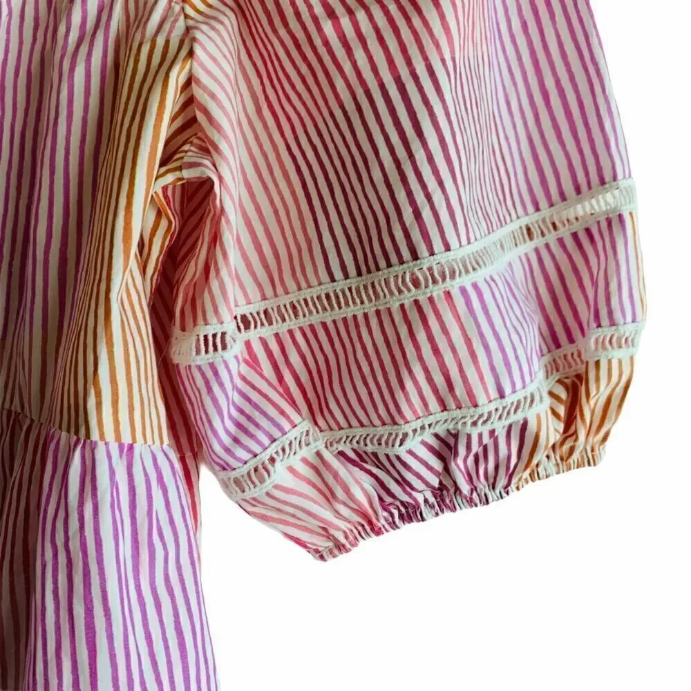 Anthropologie Maeve Size XS Gable Tiered Tunic Top
